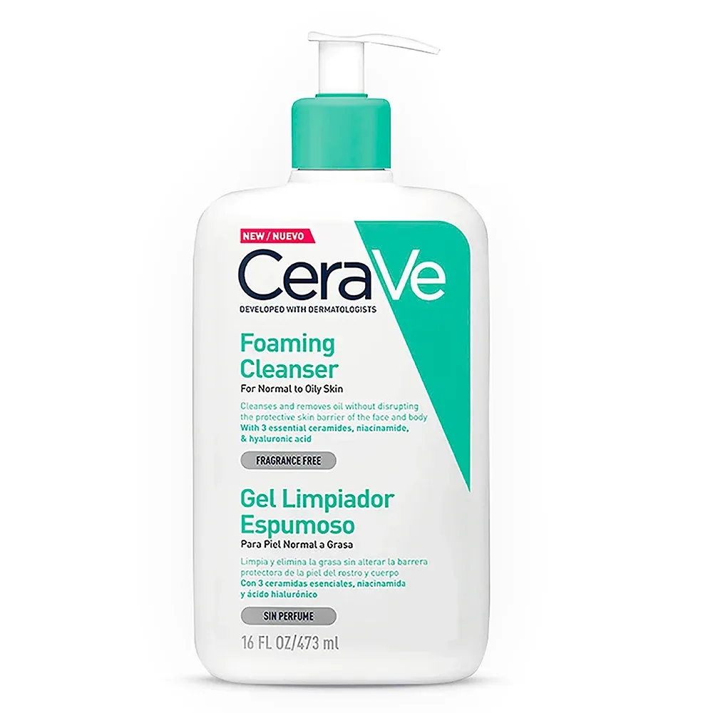 Gel Limpiador Espumoso Para Piel Normal A Grasa Frasco X 473mL